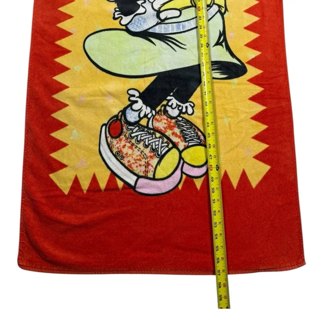 VTG 90s Disney Beach Towels Mickey & Minnie Mouse Bundle Retro Franco Cotton